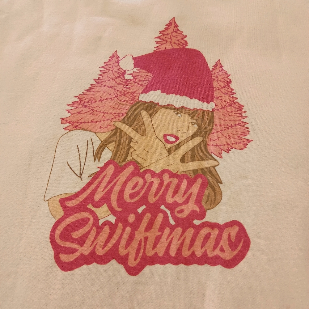 Merry Swiftmas! sweatshirt from Etsy - Picture 7 of 8